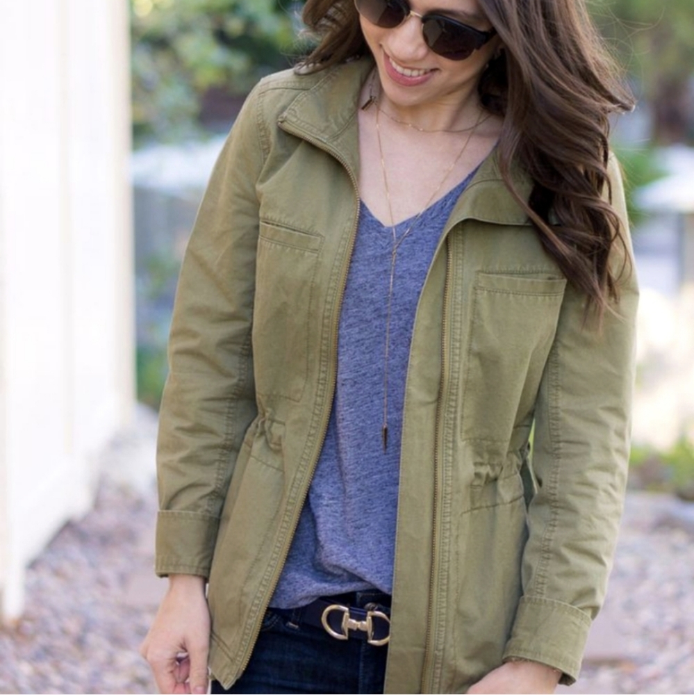 LUCKY BRAND Olive Field Jacket Sz S
